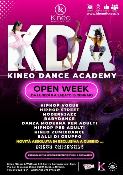 Kineo dance academy_open week